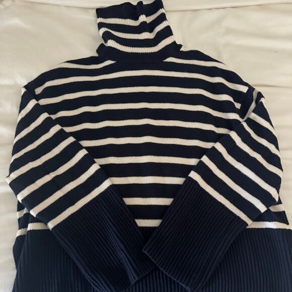 Gap Cotton Striped Sweater - Picture 1 of 3